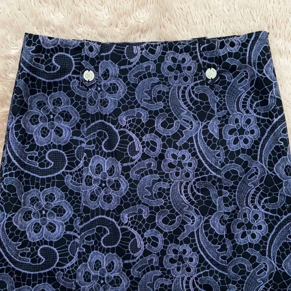 Katanya Lace Print Skirt